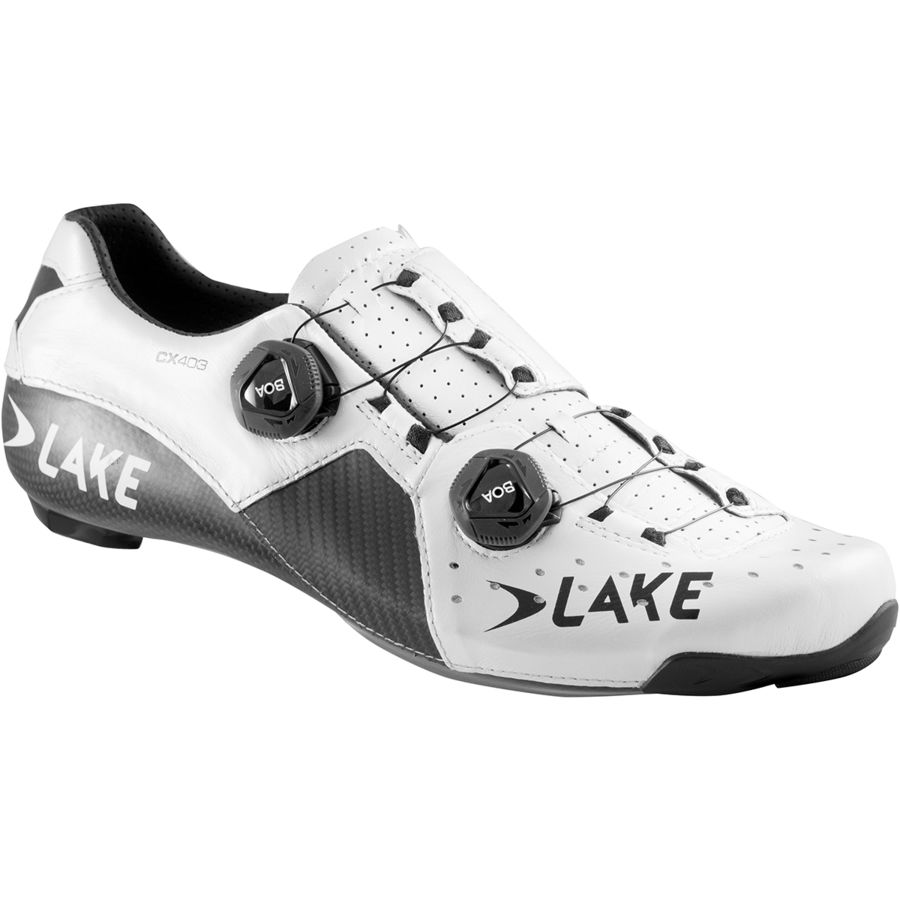 Lake CX403 Cycling Shoe - Men's White/Black
