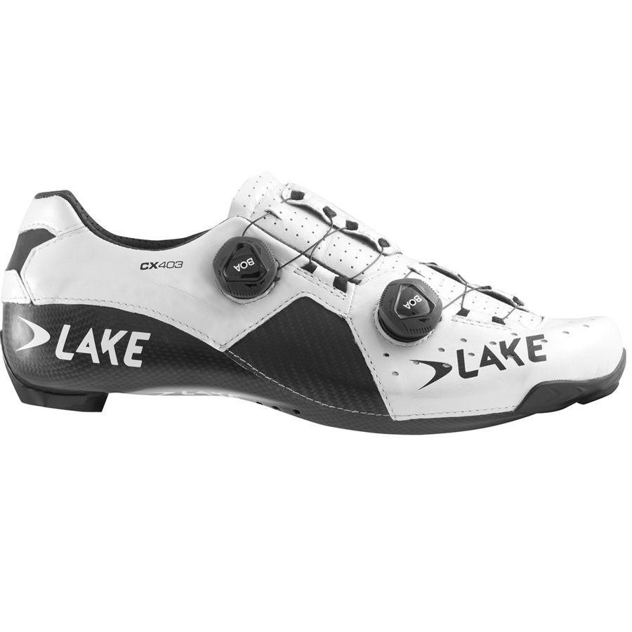 Lake CX403 Cycling Shoe - Men's White/Black