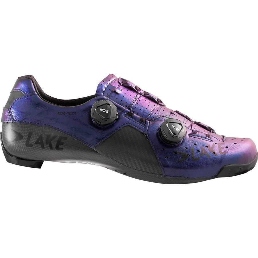 Lake CX403 Wide Cycling Shoe - Men's Chameleon Blue/Black