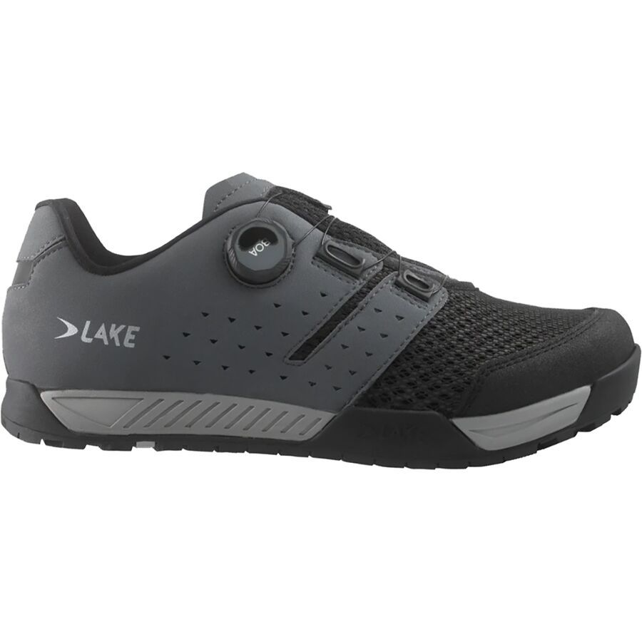 Lake MX201 Enduro Cycling Shoe - Men's Grey/Black