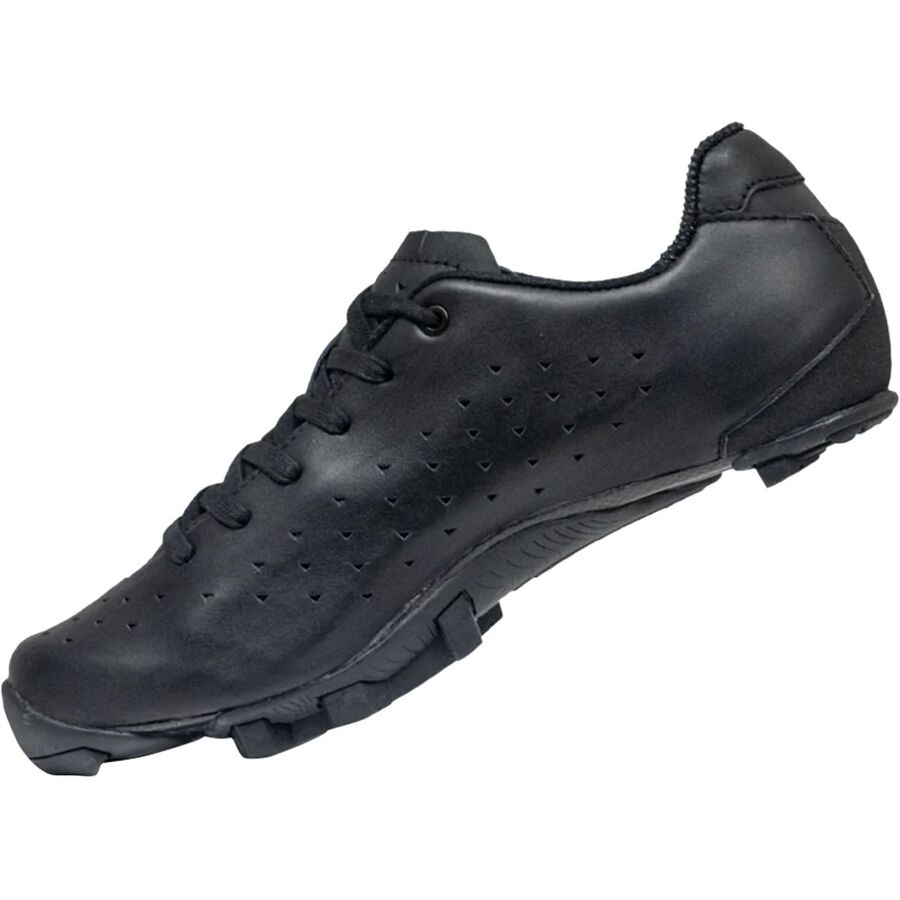 Lake MX21G-X Wide Mountain Bike Shoe - Men's Black/Black