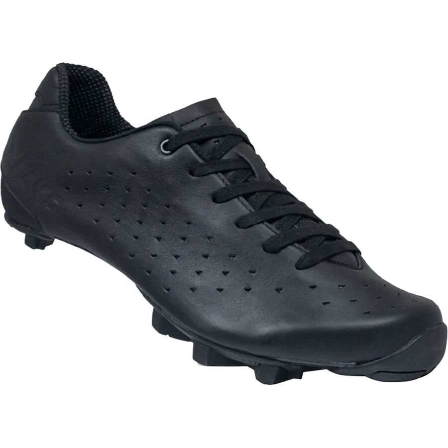 Lake MX21G-X Wide Mountain Bike Shoe - Men's Black/Black