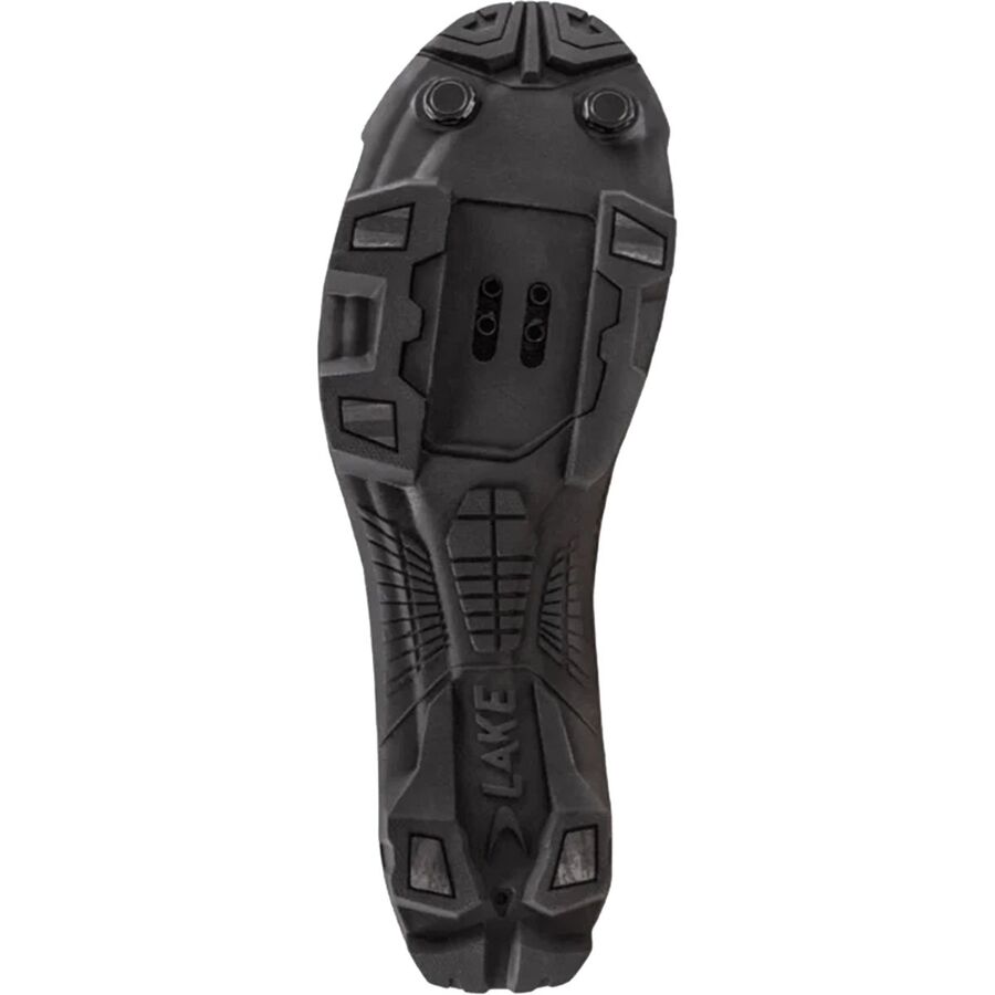 Lake MX21G-X Wide Mountain Bike Shoe - Men's Black/Black