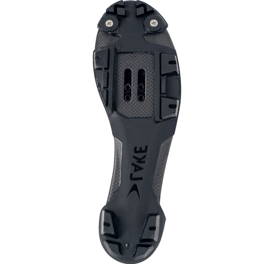 Lake MX30G Wide Cycling Shoe - Men's Black/Black