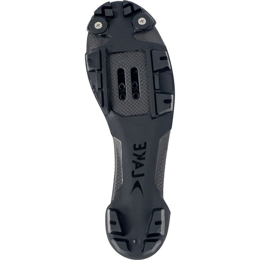Lake MX333 Wide Cycling Shoe - Men's Black/Silver