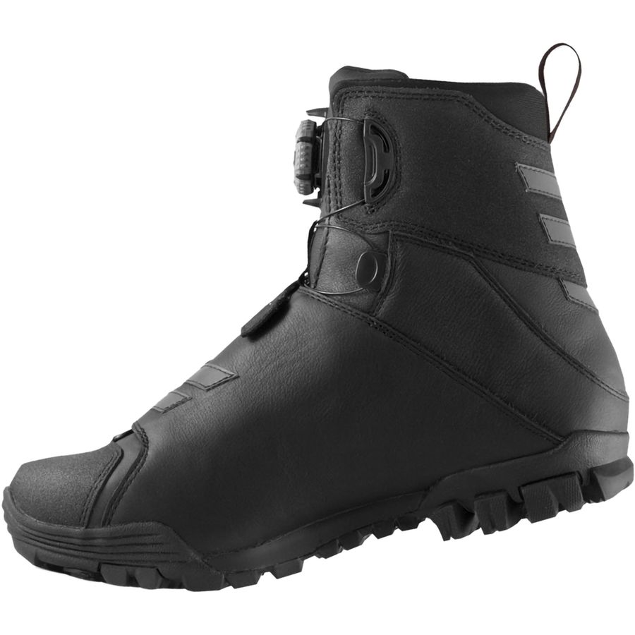 Lake MXZ304 Wide Mountain Bike Shoe - Men's Black
