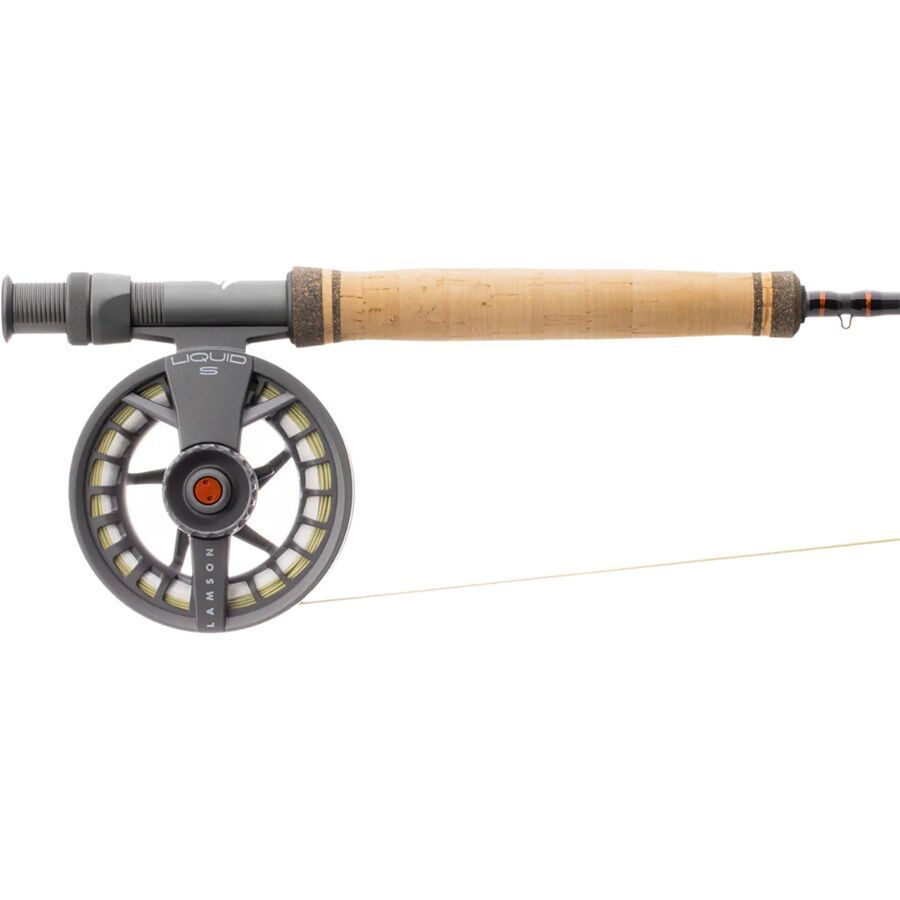 Lamson Liquid Fly Rod and Reel Outfit With Line