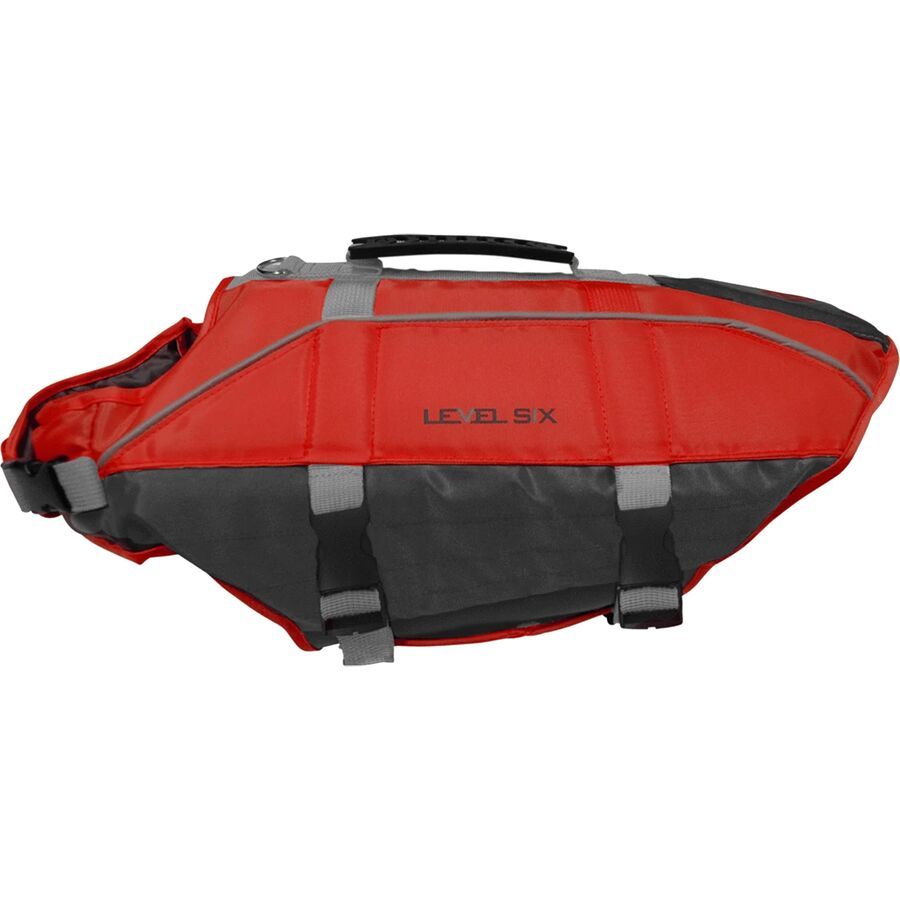Level Six Rover Floater Dog Personal Floatation Device Blaze Red