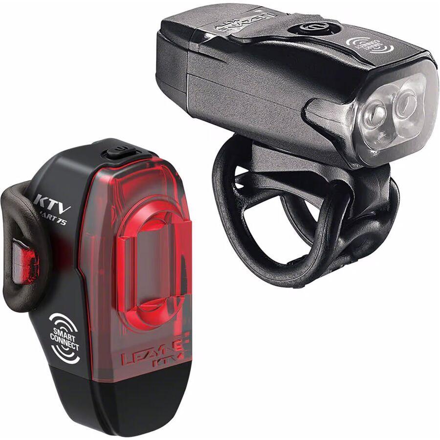 Lezyne Ktv Drive Headlight And Ktv Pro Smart Taillight Set Black