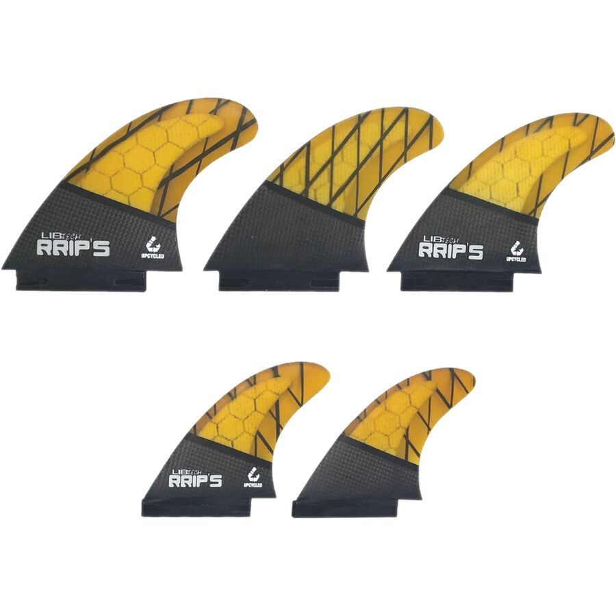 Lib Technologies Tri Quad 5 Fin Set One Color