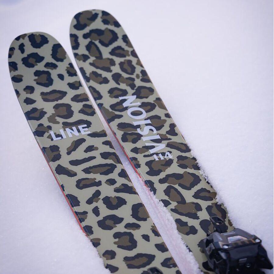 Line Vision 114 Skis Ltd Edition Camo Pack 2025 Camo