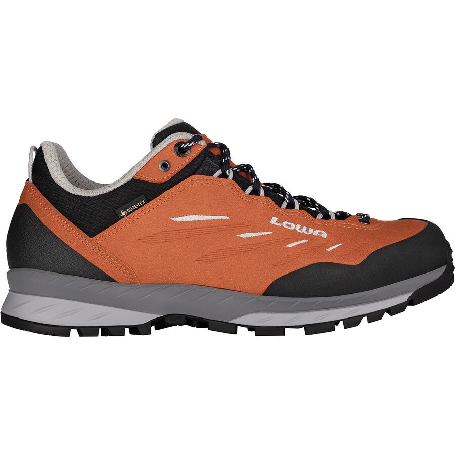 Lowa Delago GTX Lo Hiking Shoe - Men's Orange/Black