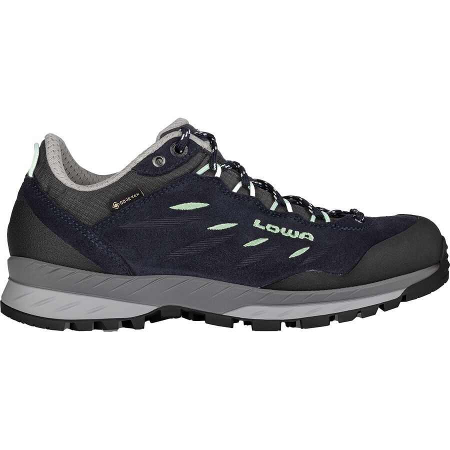 Lowa Delago GTX Lo Hiking Shoe - Women's Navy/Milky Green