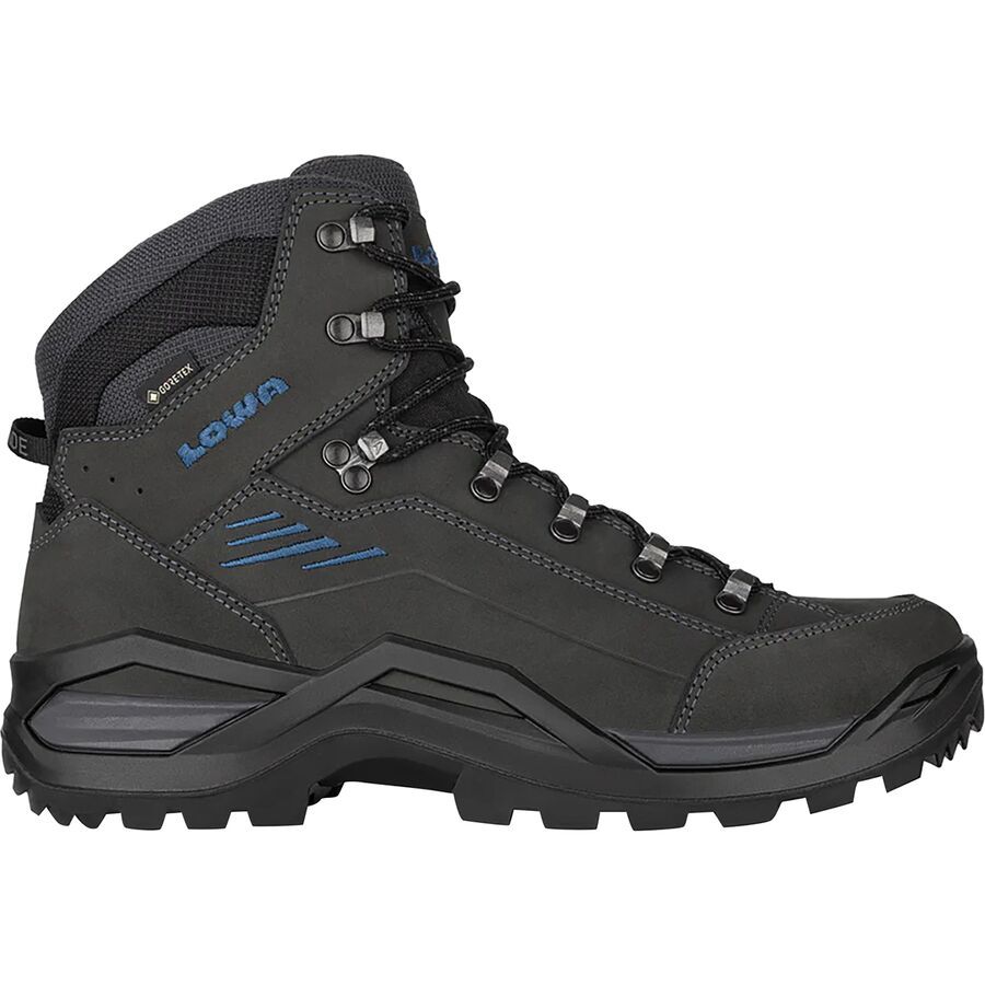 Lowa Renegade Evo GTX Mid Hiking Boot - Men's Anthracite/Steel Blue