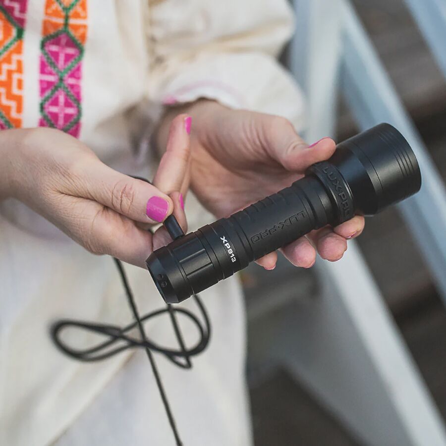 LUXPRO Rechargeable Focusing Flashlight One Color