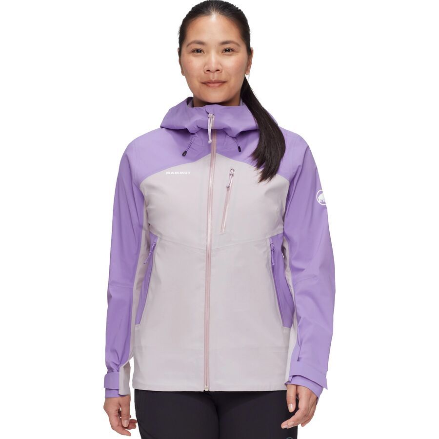 Mammut Alto Guide HS Hooded Jacket - Women's Alpine Calamint/Lavandin