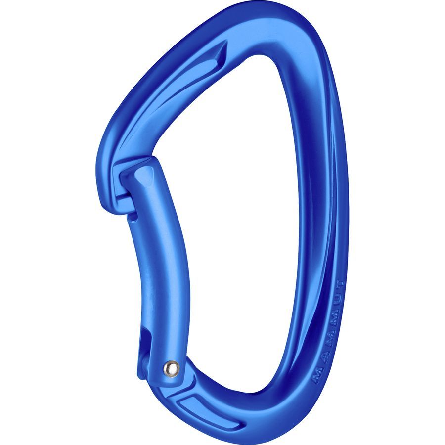 Mammut Crag Keylock Carabiner Bent Gate Ultramarine