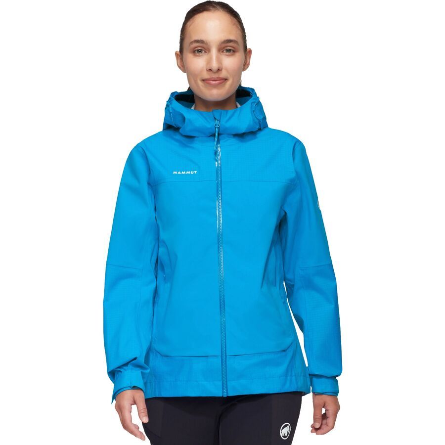 Mammut Ducan Guide HS Hooded Jacket - Women's Glacier Blue
