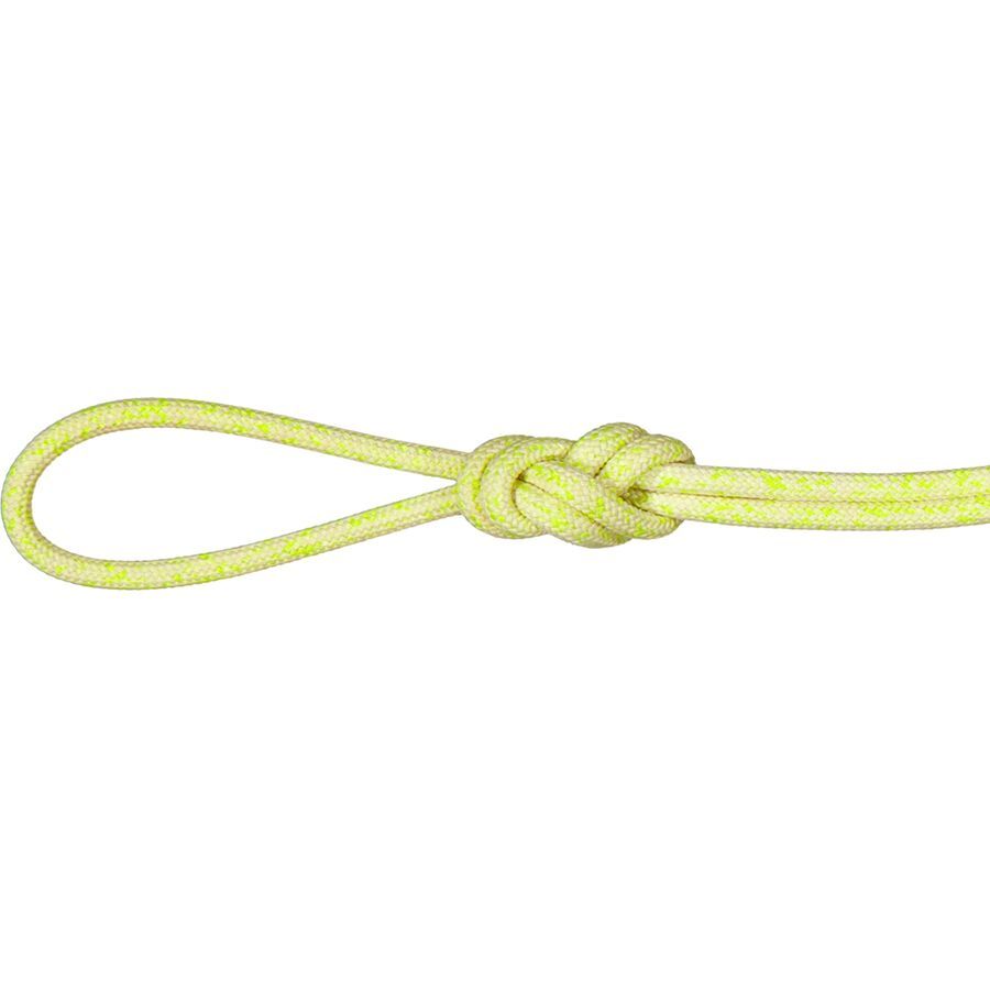Mammut Glacier Dry Cord - 6mm Yellow Melange