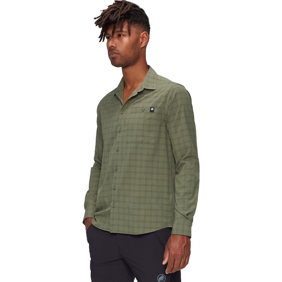 Mammut Lenni Long-Sleeve Shirt - Men's Marsh/Dark Marsh