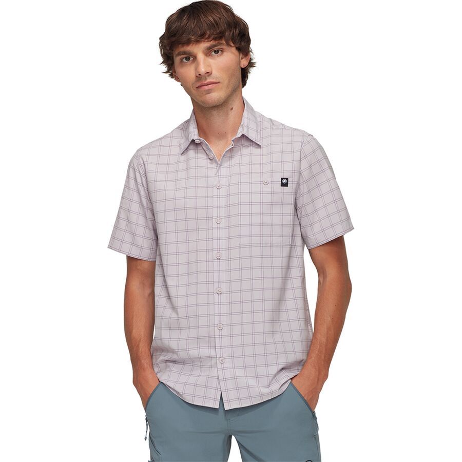 Mammut Lenni Short-Sleeve Shirt - Men's Alpine Calamint/Lavandin