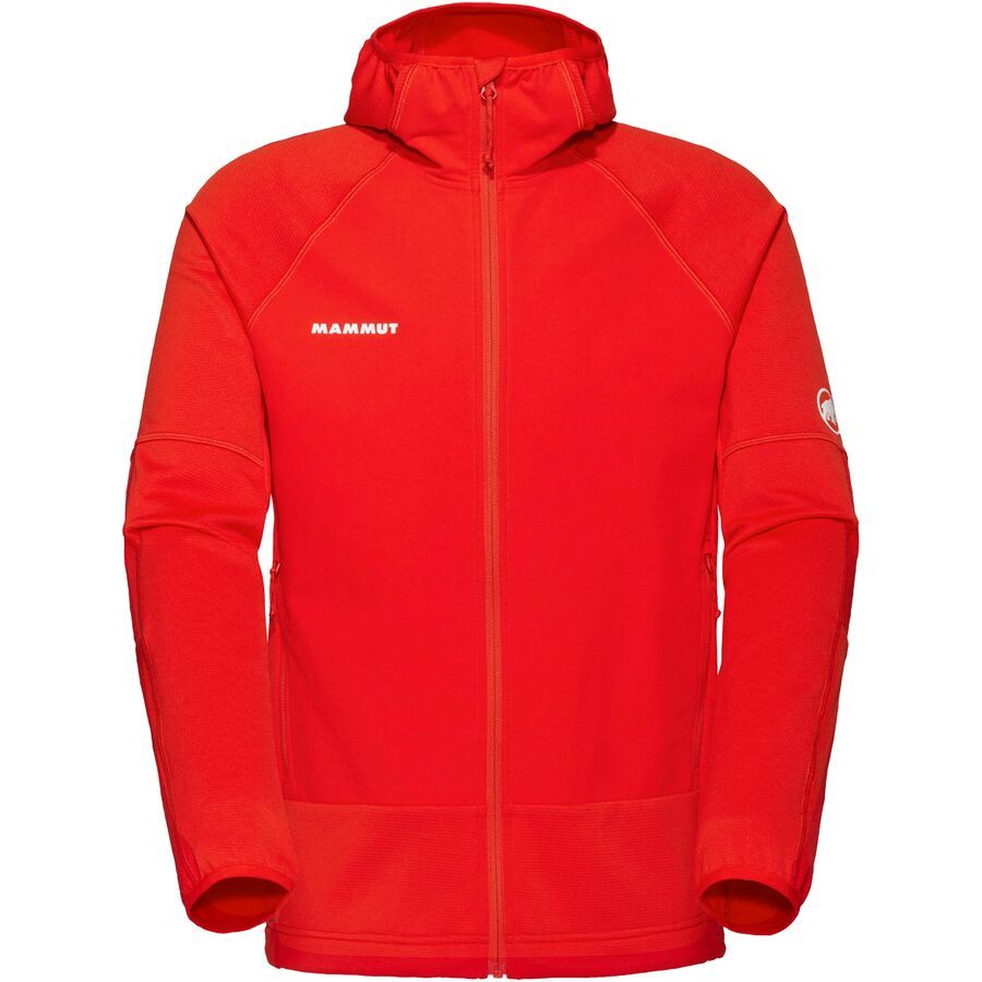 Mammut Massone ML Full-Zip Hooded Jacket - Men's Mammut Red