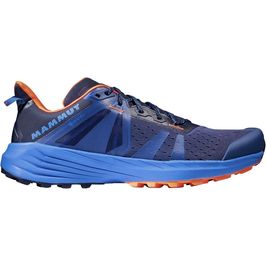 Mammut Saentis TR Low GTX Shoe - Men's Deep Ice/Glacier Blue