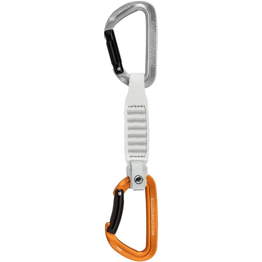 Mammut Sender Keylock Quickdraw Light Grey/Gold