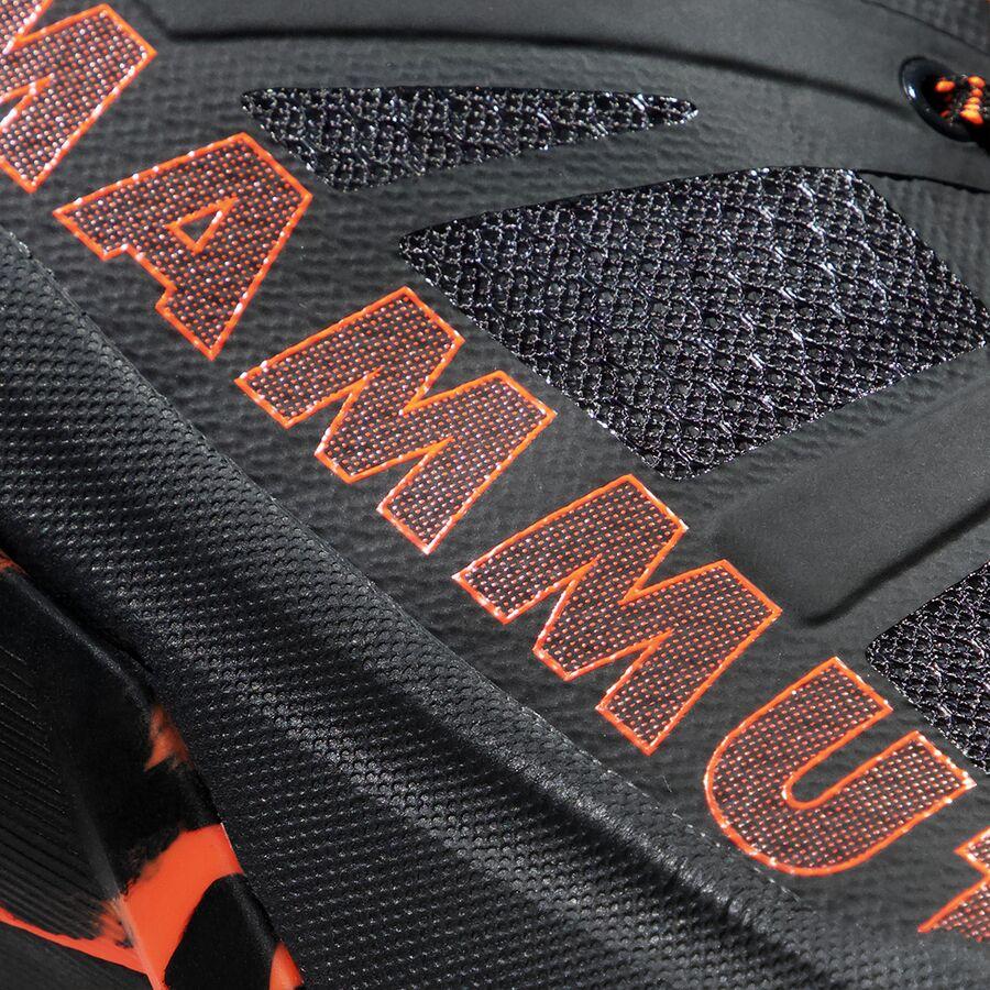 Mammut Sertig II Low Trail Running Shoe - Men's Black/Vibrant Orange