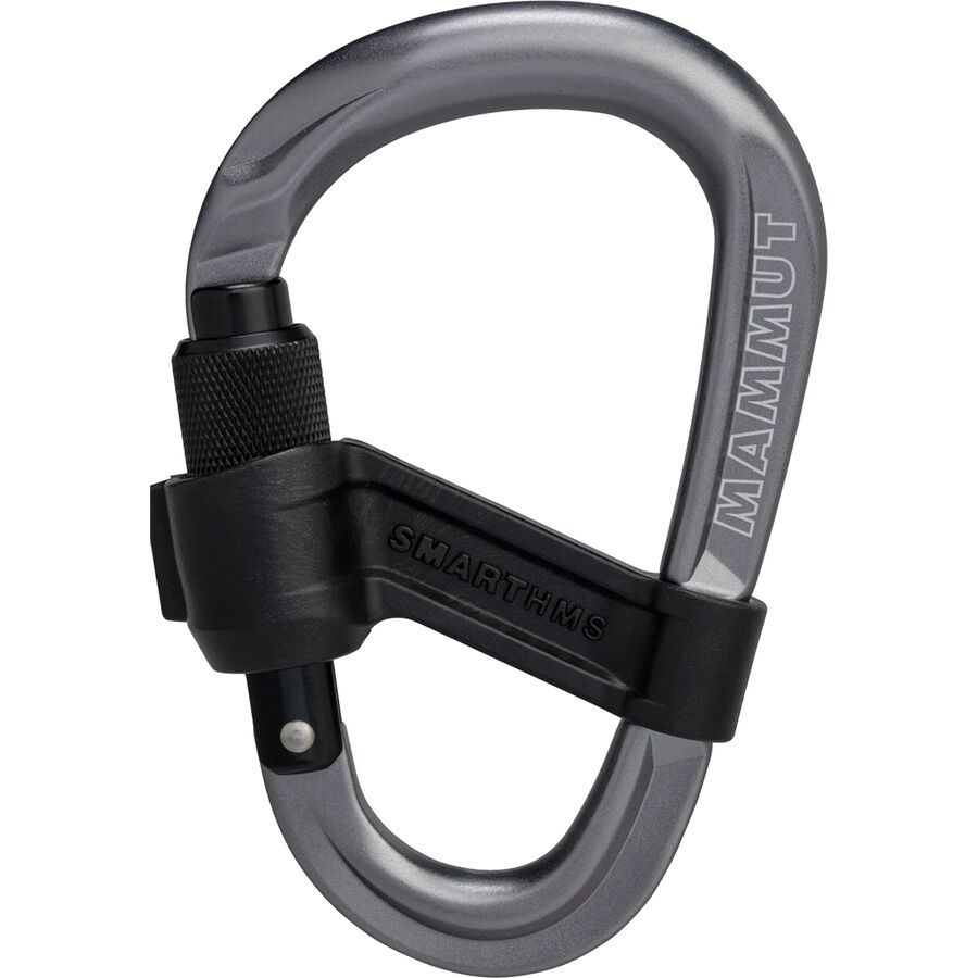 Mammut Smart HMS 2.0 Screwgate Carabiner Grey