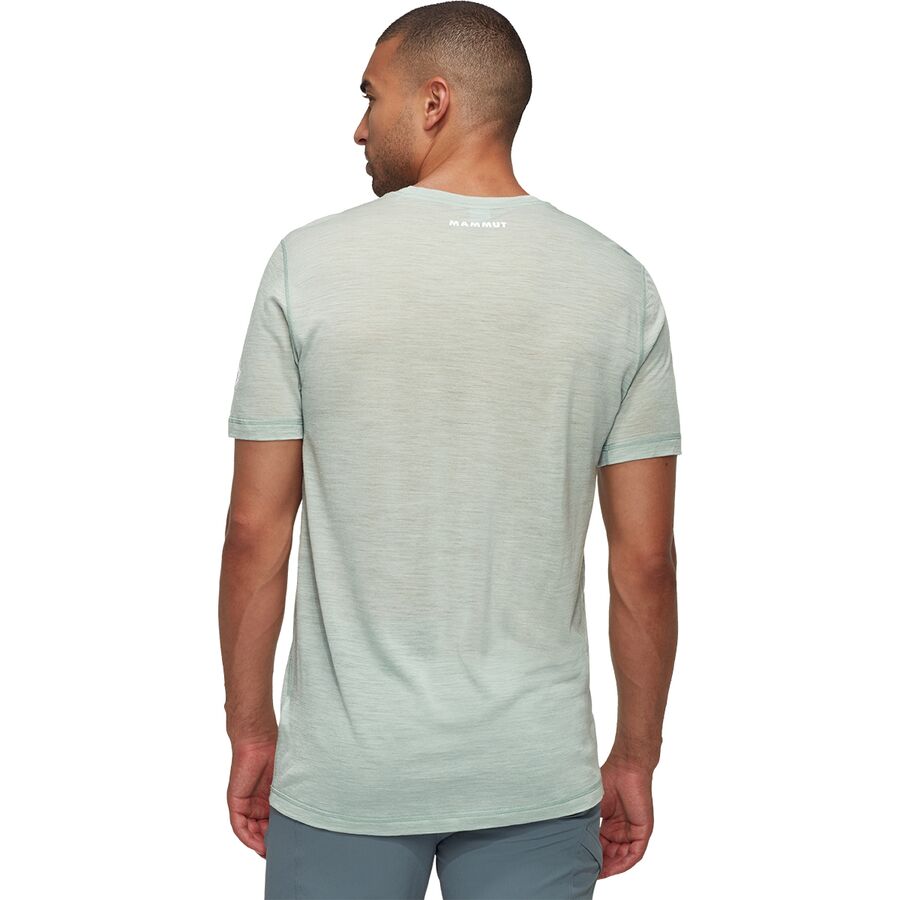 Mammut Tree Wool FL T-Shirt - Men's Silver Sage Melange