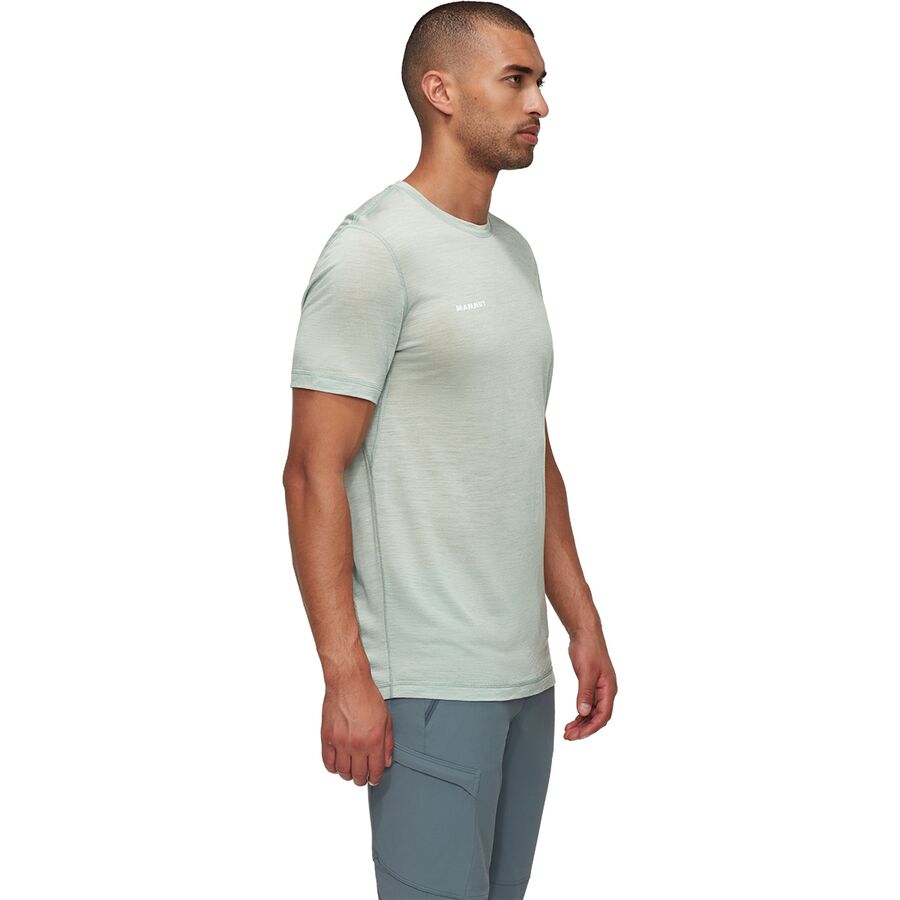 Mammut Tree Wool FL T-Shirt - Men's Silver Sage Melange