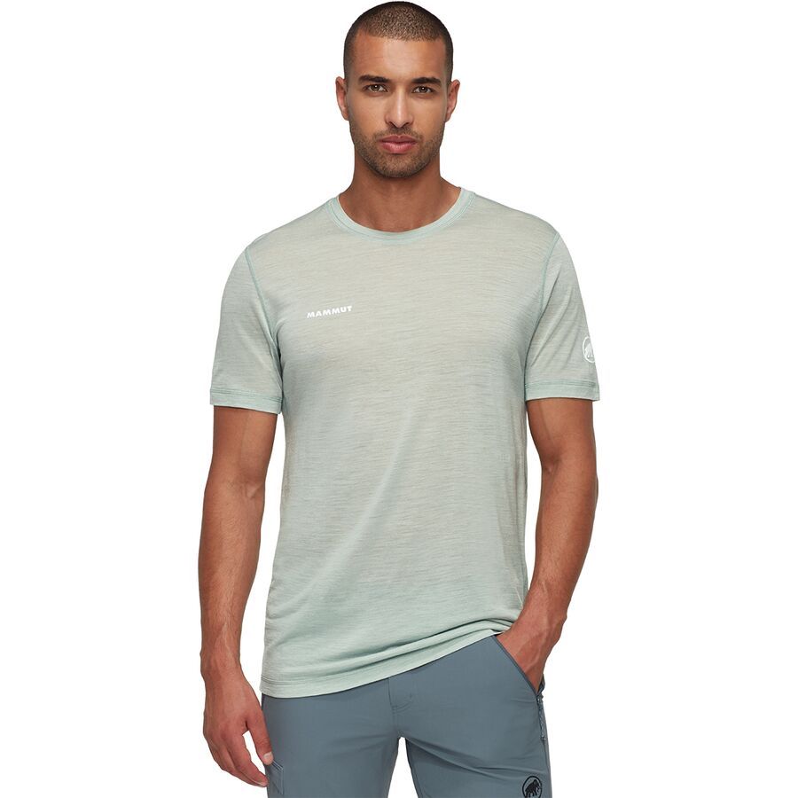 Mammut Tree Wool FL T-Shirt - Men's Silver Sage Melange