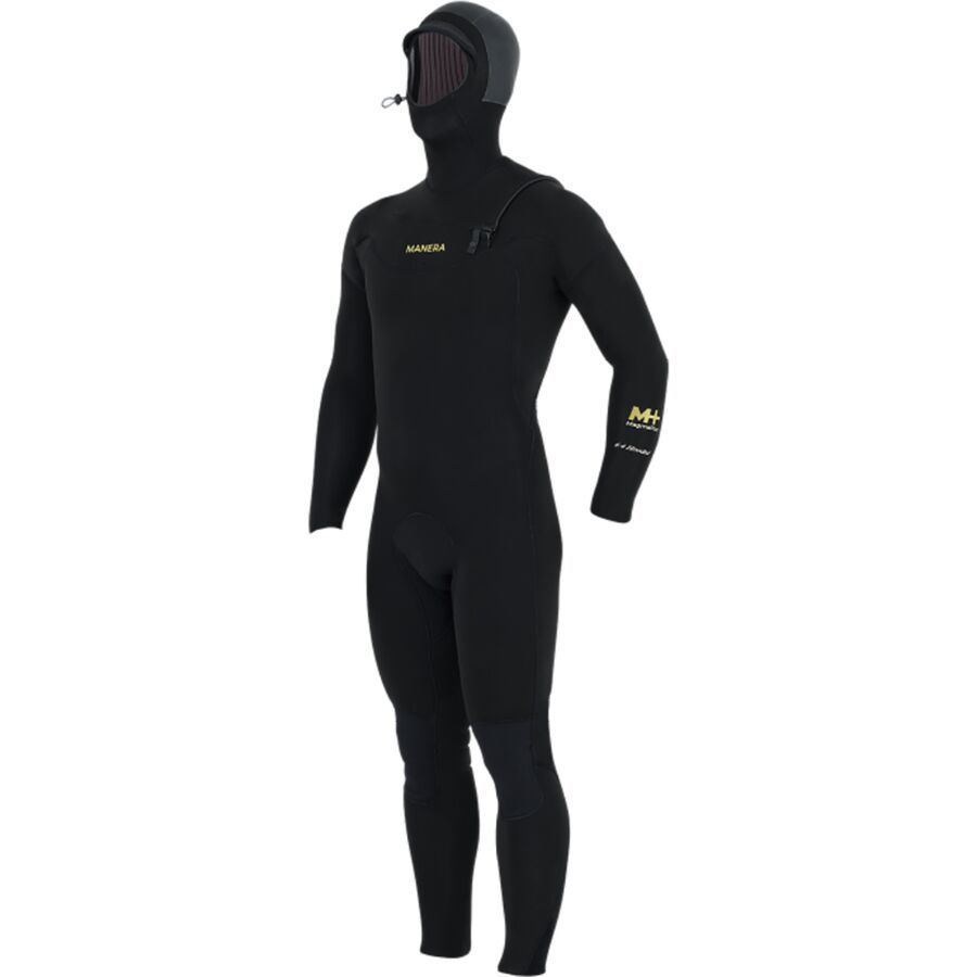 Manera Magma Hooded FZ 6/4mm Wetsuit - Men's Black