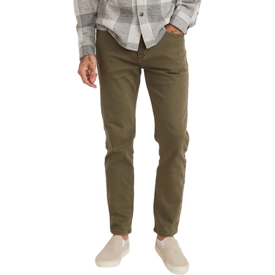 Marine Layer 5-Pocket Slim Fit Pant - Men's Thyme