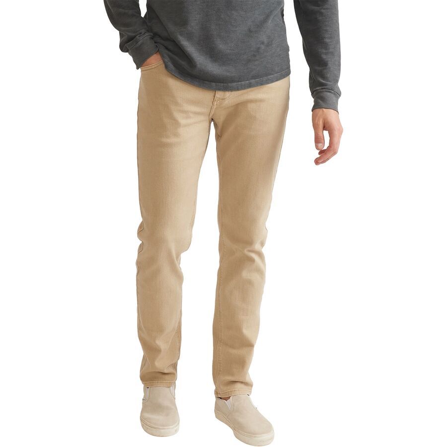 Marine Layer 5 Pocket Twill Slim Fit Pant - Men's Khaki