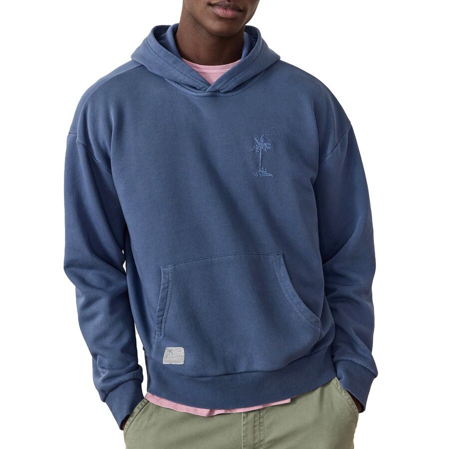 Marine Layer Oversized Cloud 9 Fleece Hoodie - Men's Vintage Indigo