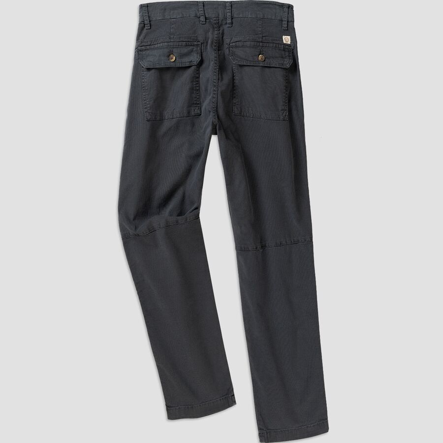 Marine Layer Relaxed Canvas Utility Pant - Men's Faded Black