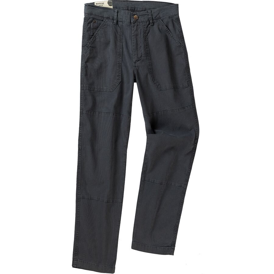 Marine Layer Relaxed Canvas Utility Pant - Men's Faded Black