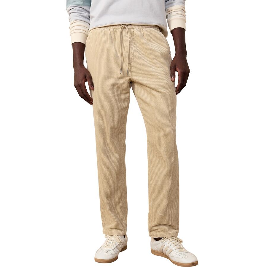Marine Layer Saturday Seersucker Relaxed Fit Corduroy Pant - Men's Khaki