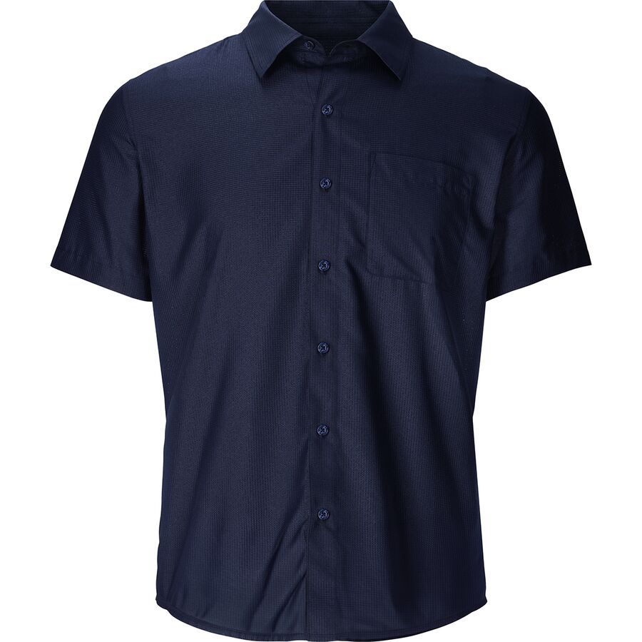 Marmot AirExchange Short-Sleeve Shirt - Men's Arctic Navy