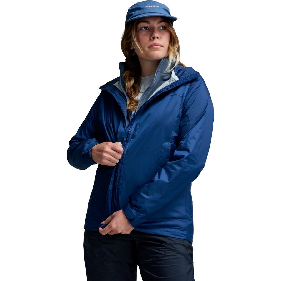 Marmot PreCip Eco Jacket - Women's Arctic Navy