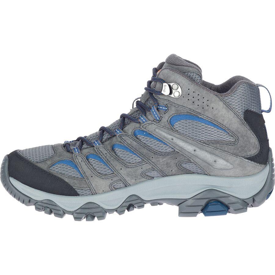 Merrell Moab 3 Mid Hiking Boot - Wide - Men's Granite