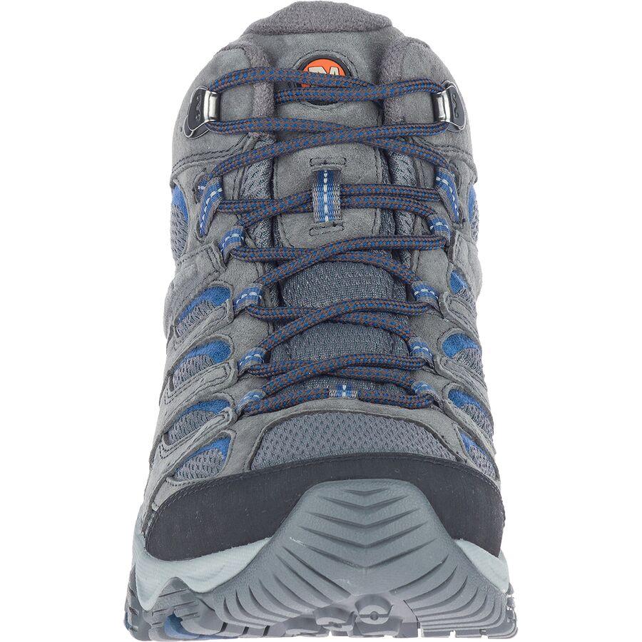 Merrell Moab 3 Mid Hiking Boot - Wide - Men's Granite