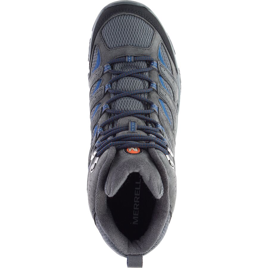 Merrell Moab 3 Mid Hiking Boot - Wide - Men's Granite
