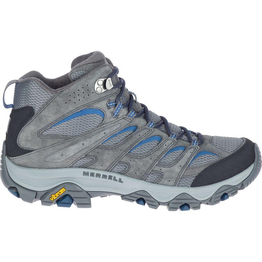 Merrell Moab 3 Mid Hiking Boot - Wide - Men's Granite