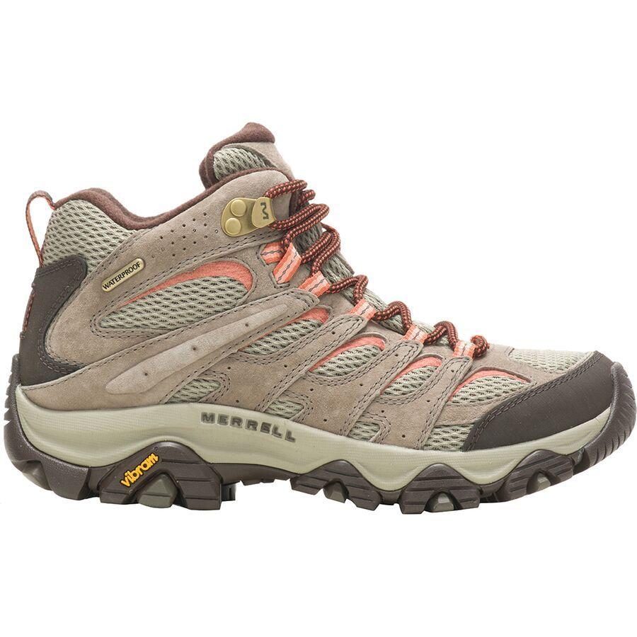 Merrell Moab 3 Mid Waterproof Hiking Boot - Women's Bungee Cord