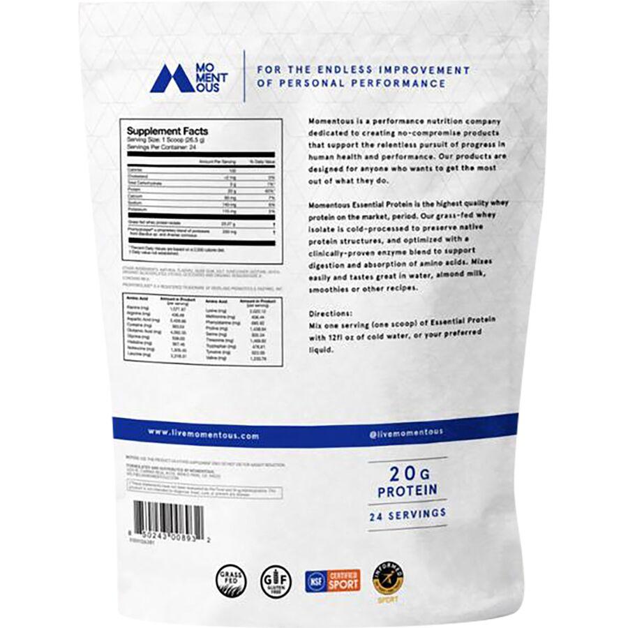 Momentous Essential Grass-Fed Whey Protein