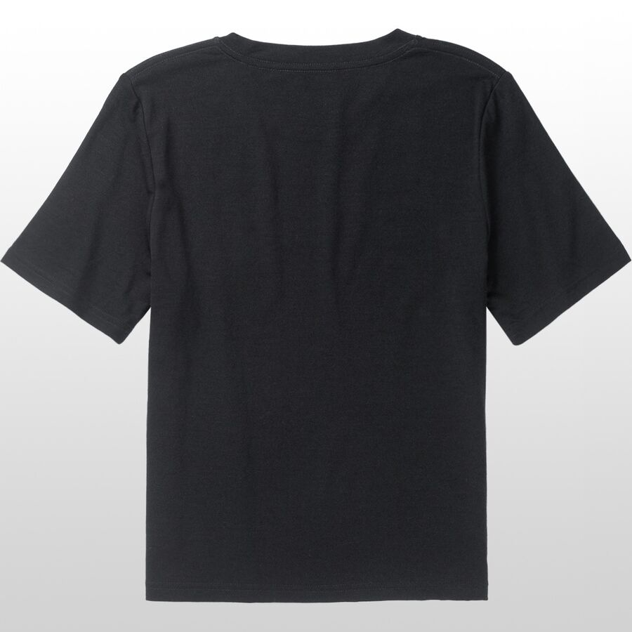 Mons Royale Icon Logo T-Shirt - Women's Black