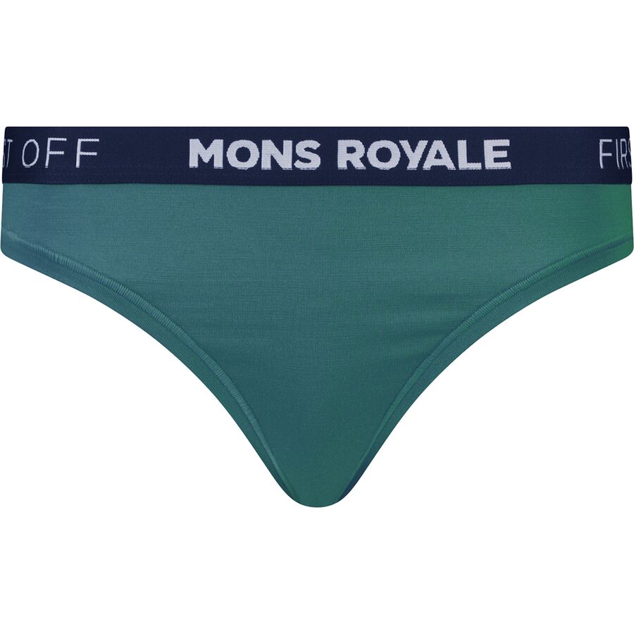 Mons Royale Stratos Merino Thong - Women's Abyss